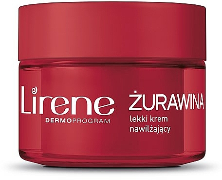 Leichte feuchtigkeitsspendende Gesichtscreme mit Moosbeeren - Lirene Superfood For Skin — Bild N2