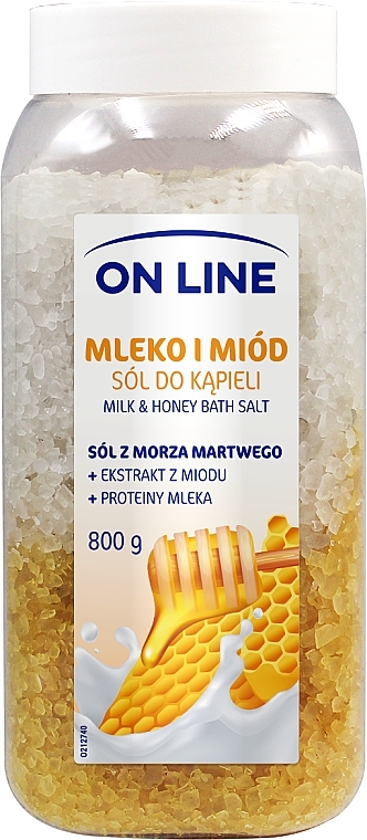 Badesalz mit Milch und Honig - On Line Milk & Honey Bath Salt