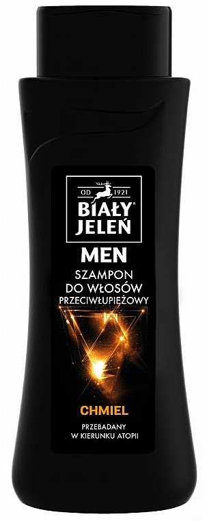 Hypoallergenes Anti-Schuppen Shampoo mit Hopfenextrakt - Bialy Jelen Hypoallergenic Shampoo For Men — Bild N1