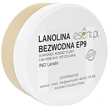 Düfte, Parfümerie und Kosmetik Wasserfreies Lanolin EP9 - Esent