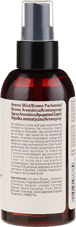 Ausgewogener aromatischer Körperspray №6 - Aveda Chakra Balancing Body Mist Intention 6 — Bild N4