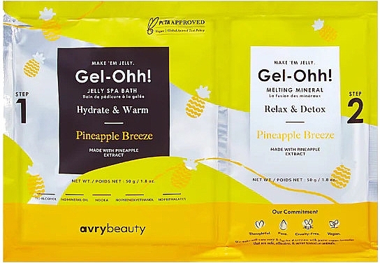 Fußpflege - Avry Beauty Gel-Ohh Jelly Spa Pineapple Breeze — Bild N1
