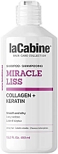 Glättendes Haarshampoo mit Kollagen und Keratin - La Cabine Miracle Liss Shampoo Collagen + Keratin — Bild N1