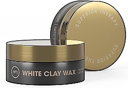 Düfte, Parfümerie und Kosmetik Haarwachs mit Matteffekt starker Halt - MTJ Cosmetics Superior Therapy White Clay Wax