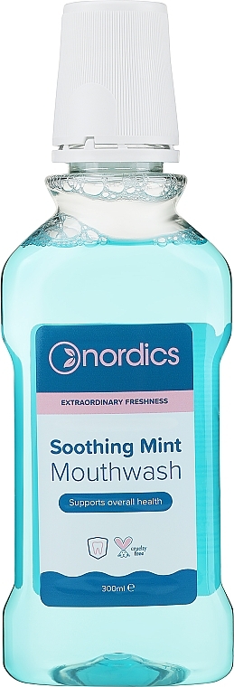 Mundwasser Beruhigende Minze - Nordics Soothing Mint Mouthwash — Bild N1
