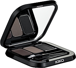 Augenbrauenpalette - Kiko Milano Eyebrow Expert Palette — Bild N3