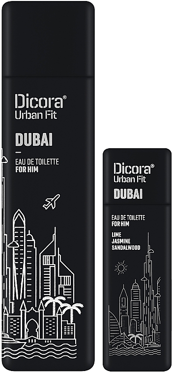 Dicora Urban Fit Dubai - Duftset (Eau de Toilette 100 ml + Eau de Toilette 30 ml)  — Bild N2