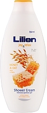 Creme-Duschgel Honig und Hafer - Lilien Honey & Oat Shower Gel — Bild N1