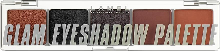 Lidschattenpalette - LAMEL Make Up Glam Eyeshadow Palette — Bild N2