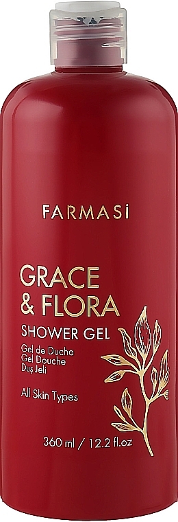 Duschgel Grace & Flora - Farmasi Shower Gel  — Bild N1