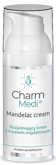 Aufhellende Gesichtscreme mit Mandelsäure - Charmine Rose Charm Medi Mandelac Cream — Bild N1