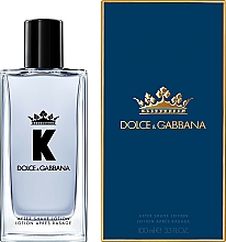Düfte, Parfümerie und Kosmetik Dolce & Gabbana K by Dolce & Gabbana - After Shave Lotion