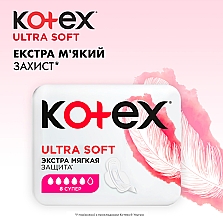Damenbinden 16 St. - Kotex Ultra Soft Super Duo — Bild N4