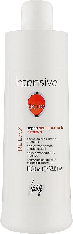 Hautberuhigendes und linderndes Haarbad - Vitality's Intensive Aqua Relax Dermo-Calming Shampoo — Bild N2
