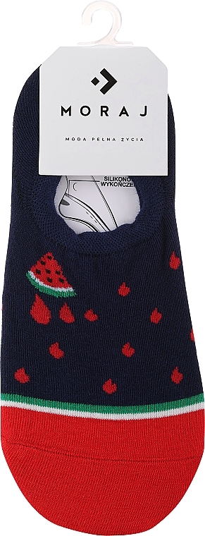 Damen Kurzsocken „Wassermelone“, dunkelblau	 - Moraj — Bild N1