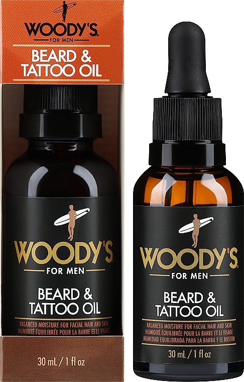 Bart- und Tattooöl - Woody`s Beard & Tattoo Oil — Bild N2