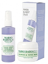 Düfte, Parfümerie und Kosmetik Gesichtspflegeset - Mario Badescu Lavender Mask & Mist Duo Set (Gesichtsmaske 56g + Gesichtsspray 118ml)
