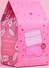 Düfte, Parfümerie und Kosmetik Lippenpflegeset - NCLA Beauty Sweet Dreams Pink Champagne Lip Mask Gift Set (Lippenmaske 15ml + Schlafmaske 1 St.)