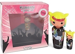 Kokeshi Parfums Cheery by Jeremy Scott - Duftset (Eau de Toilette 50ml + Eau de Toilette Mini 5ml)  — Bild N1