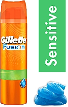 Rasiergel für empfindliche Haut - Gillette Fusion Sensitive Skin Shave Gel for Men — Bild N3