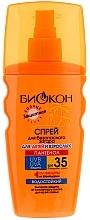 Düfte, Parfümerie und Kosmetik Sonnenschutzspray für Kinder und Erwachsene SPF 35 - Biokon