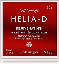 Anti-Falten Tagescreme für das Gesicht 65+ - Helia-D Cell Concept Cream — Bild N3