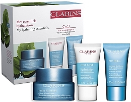 Set - Clarins Hydra-Essentiel (f/cr/50ml + f/scrub/15ml + f/mask/15ml) — Bild N2