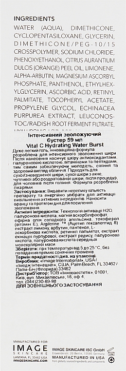 Intensiver Feuchtigkeitsbooster - Image Skincare Vital C Hydrating Water Burst — Bild N3