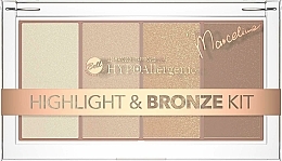 Düfte, Parfümerie und Kosmetik Highlighter- und Bronzer-Palette - Bell HYPOAllergenic Highlight & Bronze Kit by Marcelina