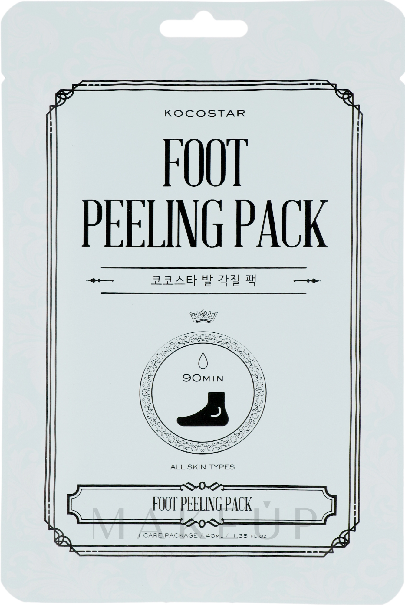 Fußpeeling gegen Hühneraugen - Kocostar Foot Peeling Pack — Bild 40 ml