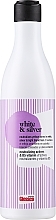 Shampoo für helles und graues Haar mit Anti-Gelb-Effekt - Glossco Treatment White & Silver Shampoo — Bild N1