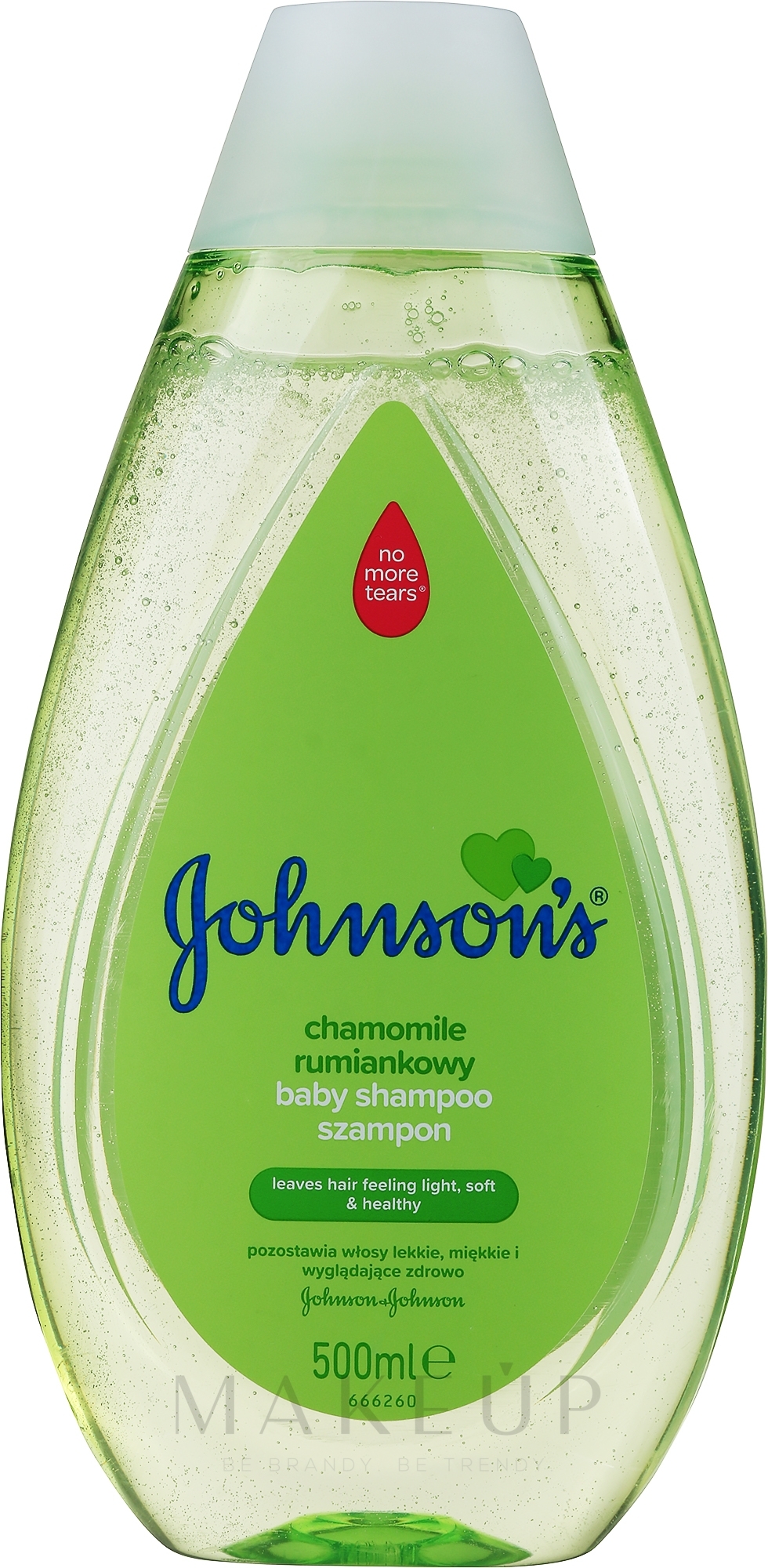 Mildes Shampoo für Babys mit Kamilleextrakt - Johnson’s Baby — Bild 500 ml