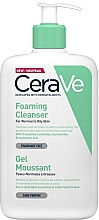 Düfte, Parfümerie und Kosmetik CeraVe Foaming Cleanser - Reinigendes Gesichts- und Körpergel mit Hyaluronsäure