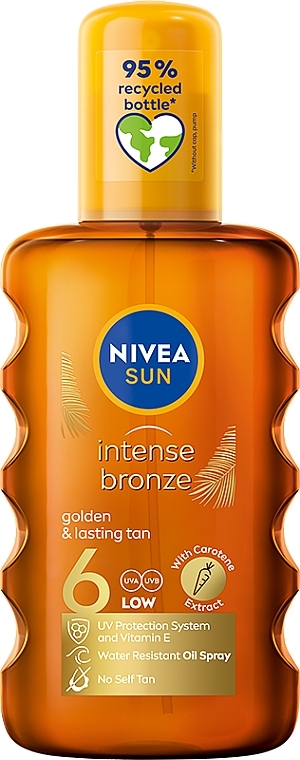 Bräunungsöl-Spray mit Karotten SPF 6 - NIVEA Sun Care Oil-Spray — Bild N1