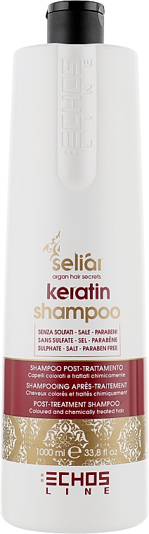 Shampoo mit Keratin - Echosline Seliar Keratin Shampoo  — Bild N3