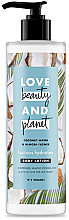 Düfte, Parfümerie und Kosmetik Körperlotion mit Kokosnusswasser und Mimosenblütenduft - Love Beauty&Planet Luscious Hydration Body Lotion