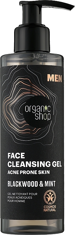 Reinigungsgel für das Gesicht - Organic Shop Men Cleansing Gel — Bild N1
