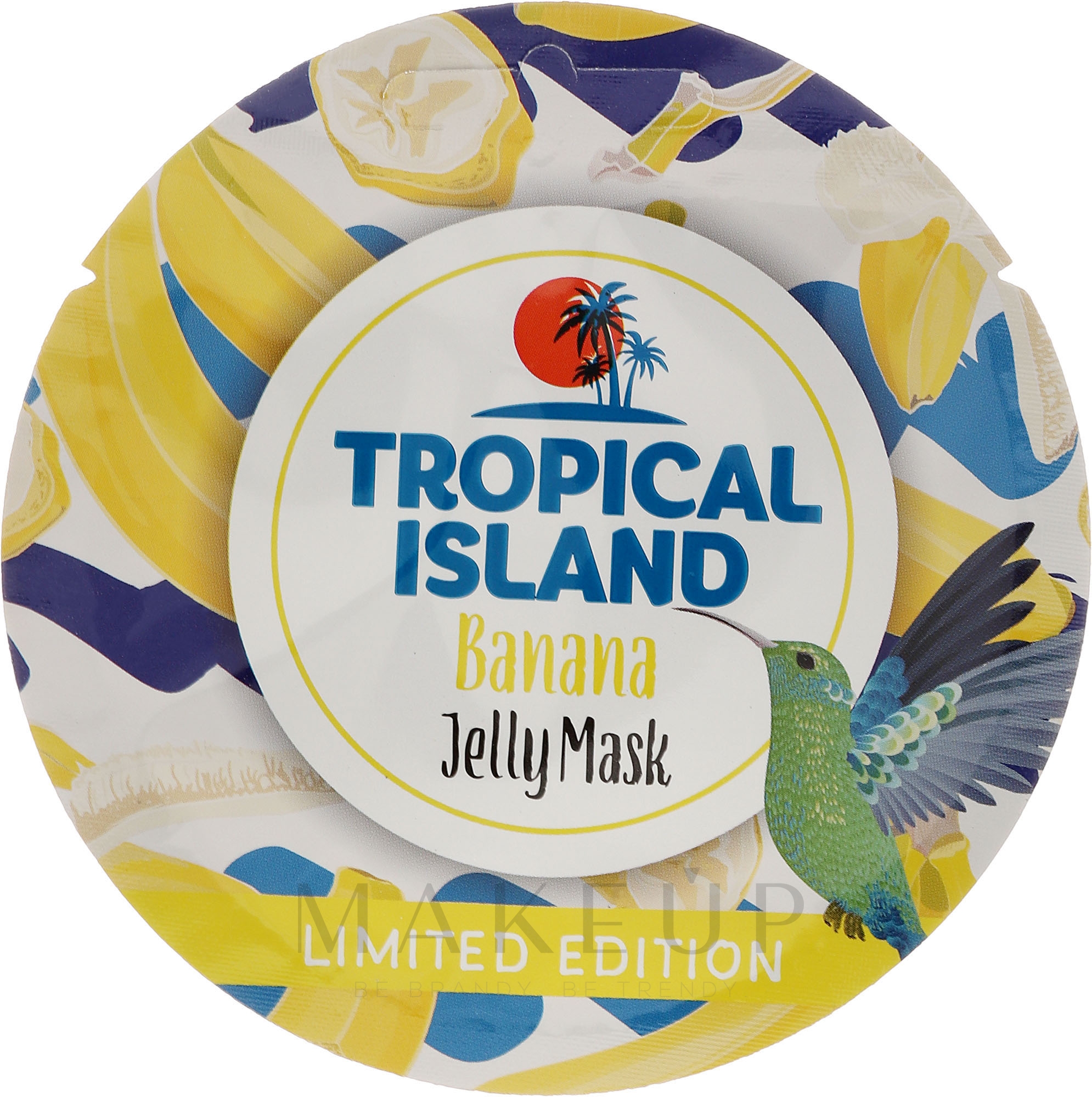 Aufhellende Gesichtsmaske "Banane" - Marion Tropical Island Banana Jelly Mask — Bild 10 g