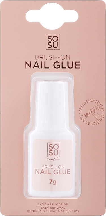 Kleber für künstliche Nägel - Sosu by SJ Brush-On Nail Glue — Bild N1