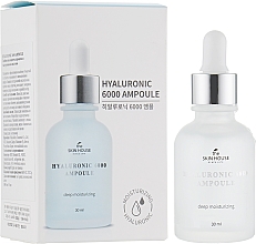Düfte, Parfümerie und Kosmetik Feuchtigkeitsspendendes Gesichtsserum mit Hyaluronsäure - The Skin House Hyaluronic 6000 Ampoule