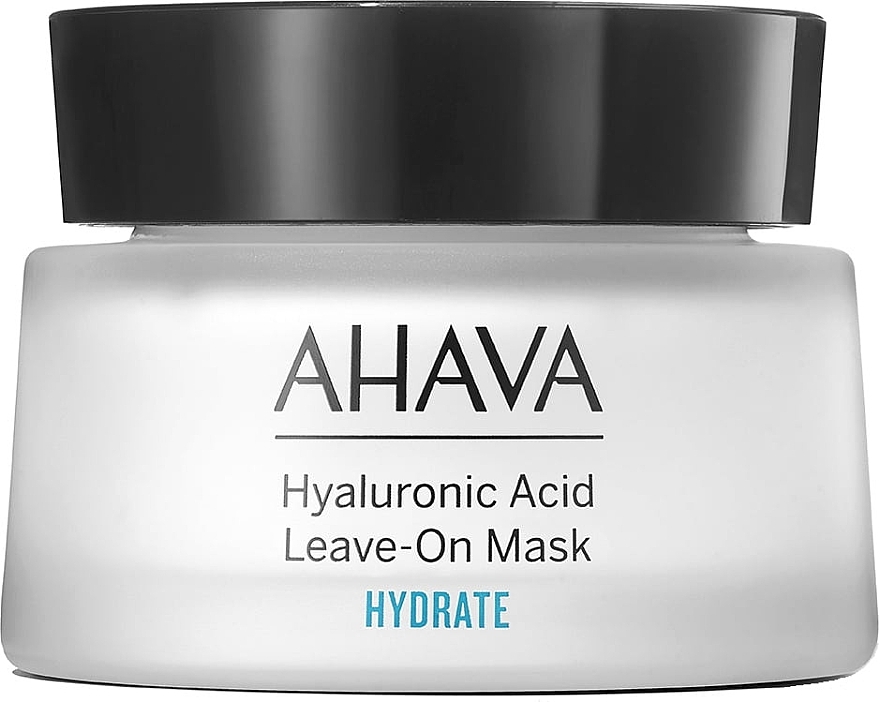 Leave-in Gesichtsmaske mit Hyaluronsäure - Ahava Hyaluronic Acid Leave On Mask (Probe)  — Bild N1