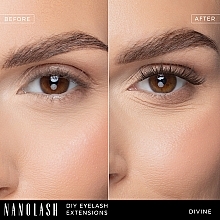 Künstliche Wimpern - Nanolash Diy Eyelash Extensions Divine — Bild N15