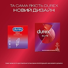 Latex-Kondome mit Silikon-Gleitmittel dünn 3 St. - Durex Elite — Bild N4