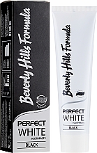 Düfte, Parfümerie und Kosmetik Zahnpasta mit Aktivkohle Perfect White Black - Beverly Hills Perfect White Black