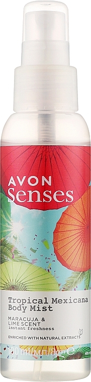 Parfümierter Körpernebel - Avon Senses Tropical Mexicana Body Mist — Bild N1