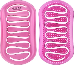 Kompakte Bürste für schnelles Trocknen der Haare rosa - Rolling Hills Compact Brush Maze — Bild N2