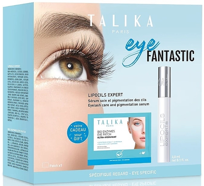 Set für die Haut um die Augen - Talika Eye Fantastic (Augenpatches + Wimpernserum 3.8ml) — Bild N3