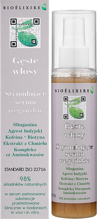 Stimulierendes Serum für schwaches und ausfallendes Haar - Bioelixire — Bild N2