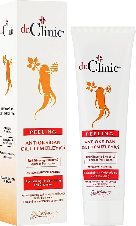 Peelingcreme für das Gesicht mit Ginseng-Extrakt - Dr. Clinic — Bild N2