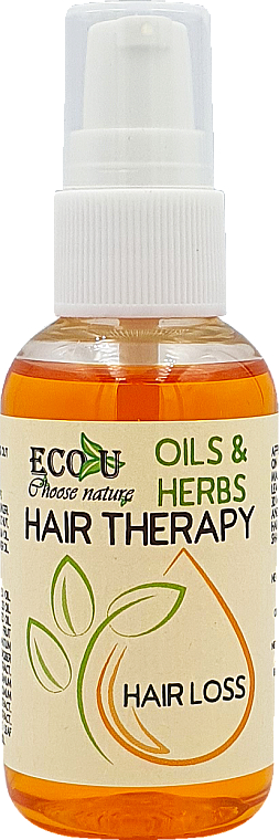 Therapieöl gegen Haarausfall - Eco U Hair Therapy Oils & Herbs Hair Loss — Bild N1